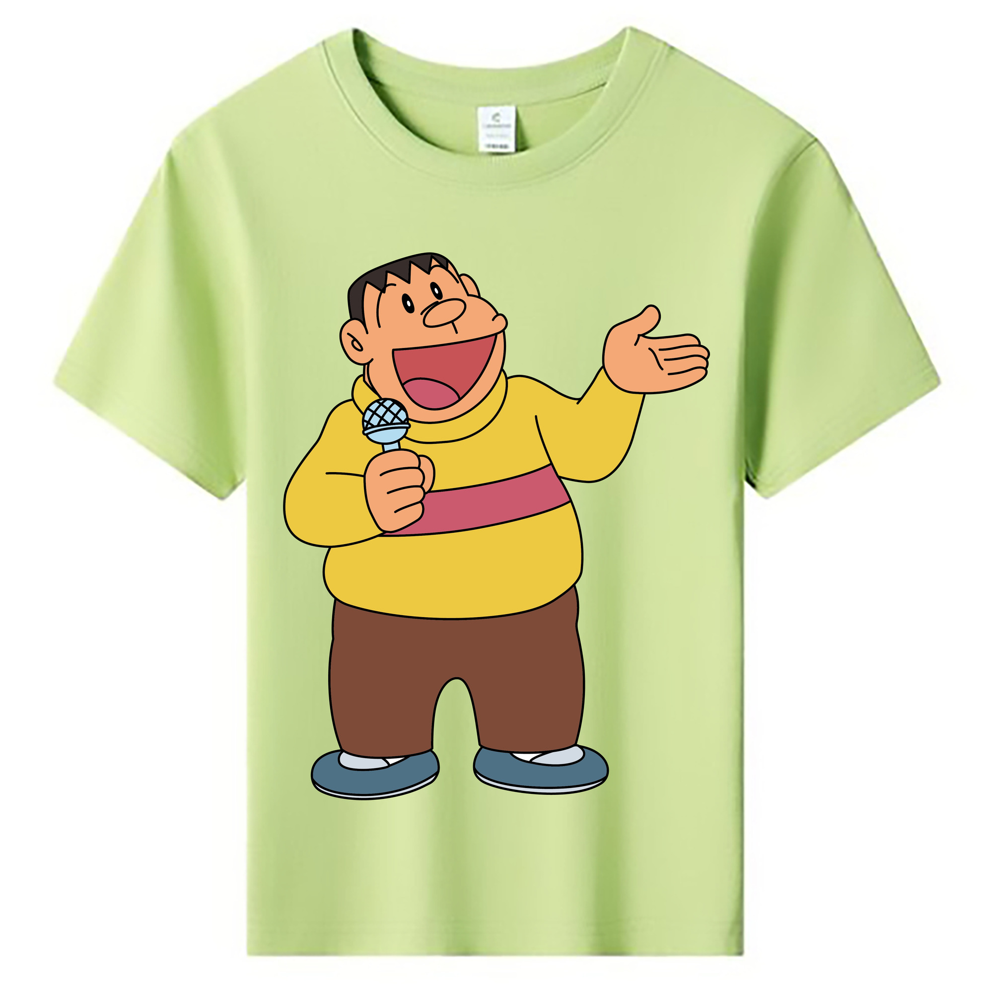 （画像用） ドラえもん 剛田武 Doraemon Gouta Takeshi 綿100％キッズTシャツ（フロントプリント）